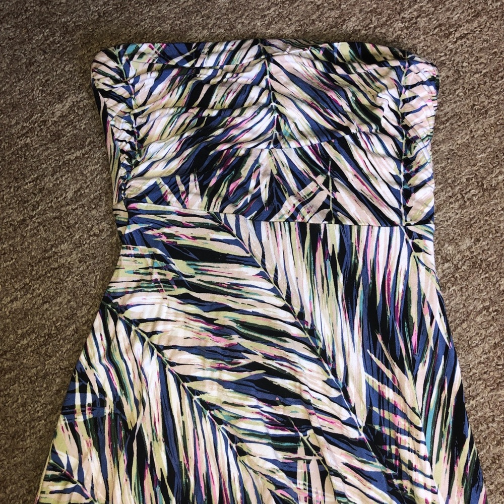multicolor maxi dress